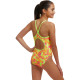 Дитячій купальник Funkita Girl's Diamond Back One Piece Little Dotty (FKS033G71802) розмір 12 салатовий