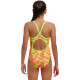 Дитячій купальник Funkita Girl's Diamond Back One Piece Little Dotty (FKS033G71802) розмір 14 салатовий