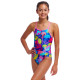 Дитячій купальник Funkita Girl's Diamond Back One Piece Sting Stung (FKS033G72065) розмір 10 рожевий