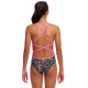 Дитячій купальник Funkita Girl's Strapped In One Piece Copper Cluster (FKS034G72149) розмір 12 рожевий