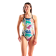 Жіночий спортивний купальник для плавання Arena WOIN THE WILD SWIMSUIT SUPER (010204-150) розмір 36