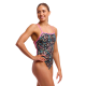 Жіночий купальник Funkita Ladies Strapped In One Piece Copper Cluster (FKS034L72149) розмір 10 рожевий