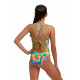 Дитячий спортивний купальник Funkita Girl's Blocked Dotty Tie Me Tight One Piece (FKS036G71801) розмір 10 Жовтий