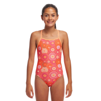 Детский спортивный купальник Funkita Girl's Tie Me Tight One Piece Ahelhe (FKS036G72003) размер 10 Оранжевый