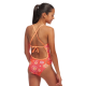 Дитячий спортивний купальник Funkita Girl's Tie Me Tight One Piece Ahelhe (FKS036G72003) розмір 10 Помаранчевий