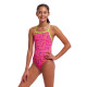 Дитячий спортивний купальник Funkita Girl's Tie Me Tight One Piece Packed Pink (FKS036G72075) розмір 10 Рожевий