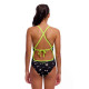 Детский спортивный купальник Funkita Girl's Tie Me Tight One Piece Eye Spy (FKS036G72157) размер 8 черные с глазами