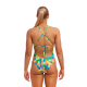 Женский купальник Funkita Ladies Tie Me Tight One Piece Blocked Dotty (FKS036L71801) размер 8 голубой