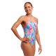 Женский купальник Funkita Ladies Tie Me Tight One Piece Tickle Pink (FKS036L72155) размер 8 розовый