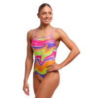 Женский купальник Funkita Ladies Tie Me Tight One Piece Colour Contour (FKS036L72173) размер 8 желтый