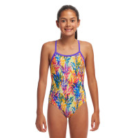 Детский купальник Funkita Girl's Twisted One Piece Strike A Posy (FKS038G71986) размер 12 желтый