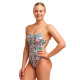Женский купальник Funkita Ladies Twisted One Piece Free Love (FKS038L71719) размер 8 голубой