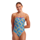 Женский купальник Funkita Ladies Twisted One Piece Flip Flop(FKS038L71898) размер 10 синий