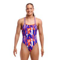 Женский купальник Funkita Ladies Twisted One Piece Torvill (FKS038L71912) размер 10 синий