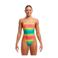 Женский купальник Funkita Ladies Twisted One Piece Melting Mayhem (FKS038L72154) размер 10 разноцветный