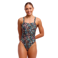 Жіночий купальник Funkita Ladies Brace Free One Piece Copper Cluster (FKS051L72149) розмір 12 різнокольоровий