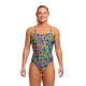 Женский купальник Funkita Ladies Single Strap One Piece Spin The Bottle (FS15L71628) размер 8 зеленый