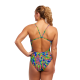 Женский купальник Funkita Ladies Single Strap One Piece Spin The Bottle (FS15L71628) размер 8 зеленый