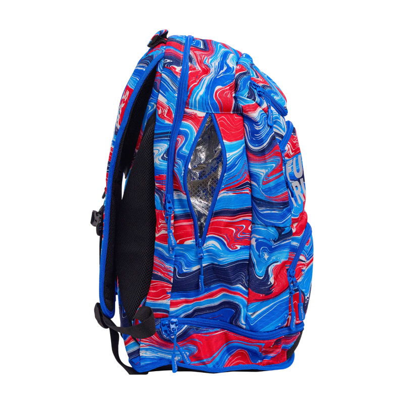 Рюкзак для плавания Funky Trunks Elite Squad Backpack Wave Craze (FTG003N7217200) 36 литров голубой