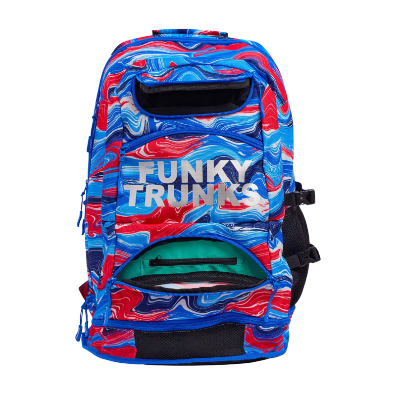 Рюкзак для плавания Funky Trunks Elite Squad Backpack Wave Craze (FTG003N7217200) 36 литров голубой