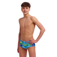 Детские плавки Funky Trunks Boy's Sidewinder Trunks FTed (FTS015B71400) размер 24 голубые