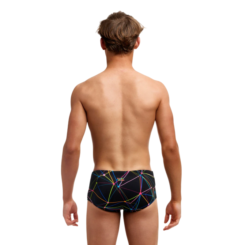 Дитячі плавки Funky Trunks Boy's Sidewinder Trunks Star Sign (FTS015B71897) розмір 26 чорні