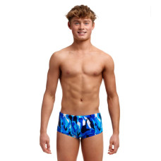 Дитячі плавки Funky Trunks Boy's Sidewinder Trunks Chaz Michael (FTS015B71911) розмір 26 сині