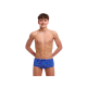 Детские плавки Funky Trunks Boy`s Sidewinder Trunks Much Munchies (FTS015B72074) размер 26 синие