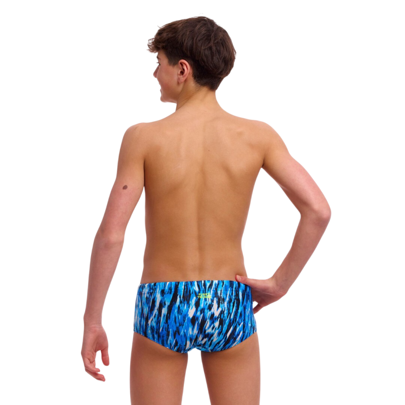 Дитячі плавки Funky Trunks Boy's Sidewinder Trunks Wing Streak (FTS015B72158) розмір 24 сині