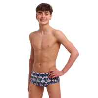 Детские плавки Funky Trunks Boy's Sidewinder Trunks Sitting Duck (FTS015B72174) размер 24 синие