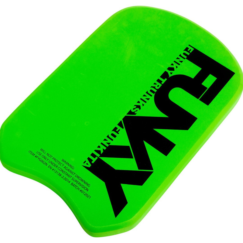 Доска для плавания Funky Training Pull Buoy Still (FYG001N0077000) зеленая, 42х27 см.