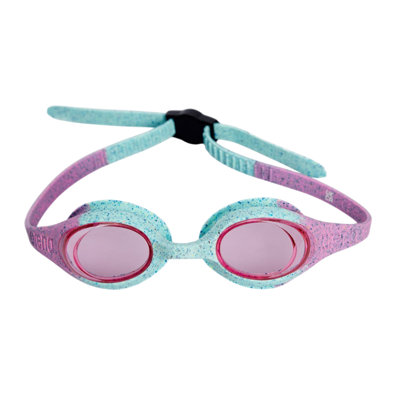 Дитячі окуляри для плавання Arena SPIDER KIDS (004310-902) рожевий-блакитний, 2-5 років 