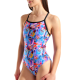 Женский спортивный купальник для плавания Arena Memories SWIMSUIT Lightdrop Back (010177-950) размер 38, синий