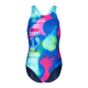 Дитячій купальник Arena Girl's SPRAY PAINT SWIMSUIT SWIM PRO BACK (010286-740) темно-синій розмір 6-7 років