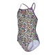 Дитячій купальник Arena Girl's FUN SKULLS SWIMSUIT LIGHTDROP BACK  (010284-590) мультиколор розмір 12-13 років