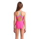Дитячий купальник Arena SWIMSUIT LIGHT DROP SOLID (005919-980) розмір 8-9 років рожевий