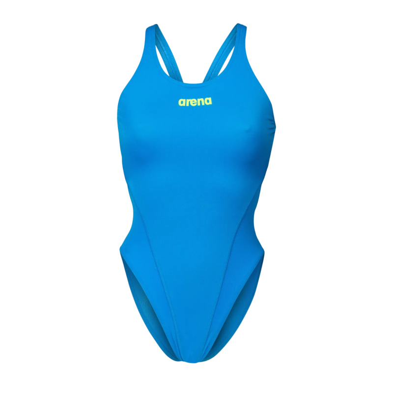 Жіночий спортивний купальник для плавання Arena TEAM SWIMSUIT SWIM TECH SOLID (004763-860) розмір 38 синій