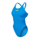 Жіночий спортивний купальник для плавання Arena TEAM SWIMSUIT SWIM TECH SOLID (004763-860) розмір 38 синій
