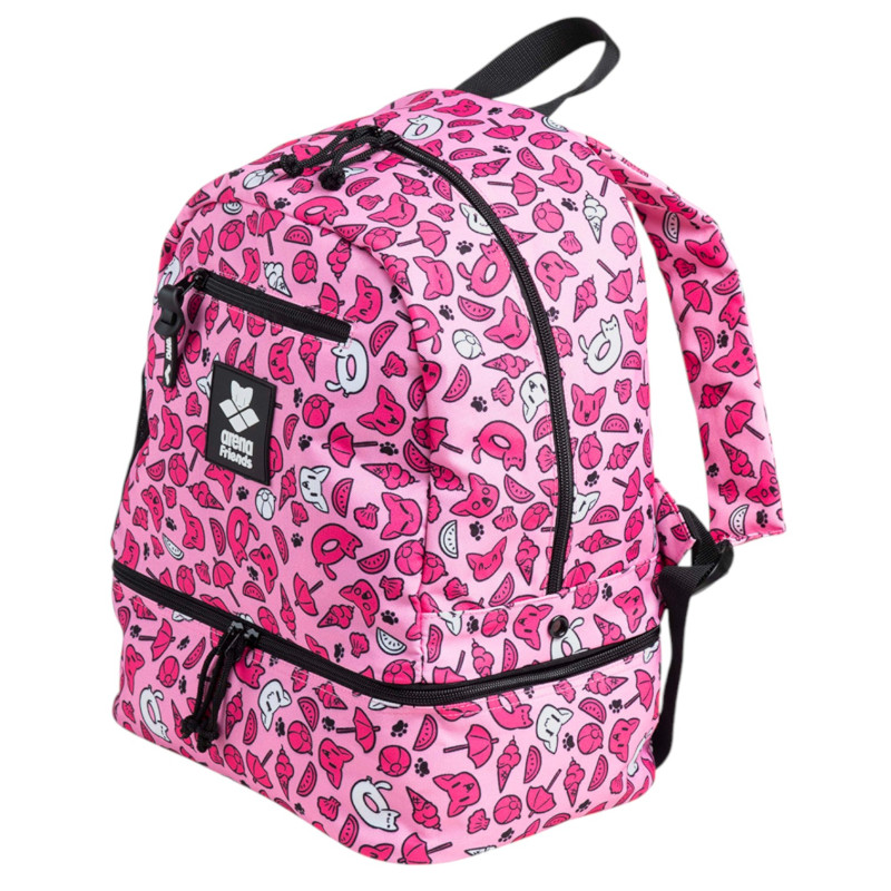 Детский рюкзак для плавания Arena TEAM BACKPACK FRIENDS (004339-120) 20 л. розовый 