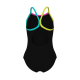 Детский купальник Arena SWIMSUIT LIGHT DROP SOLID (005919-569) размер 6-7 лет черный