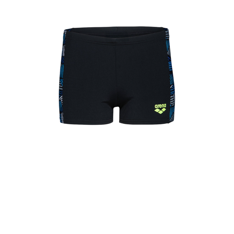 Детские спортивные плавки для плавания Arena CANDIES SWIM SHORT (010299-550) размер 8-9 лет черные с синим