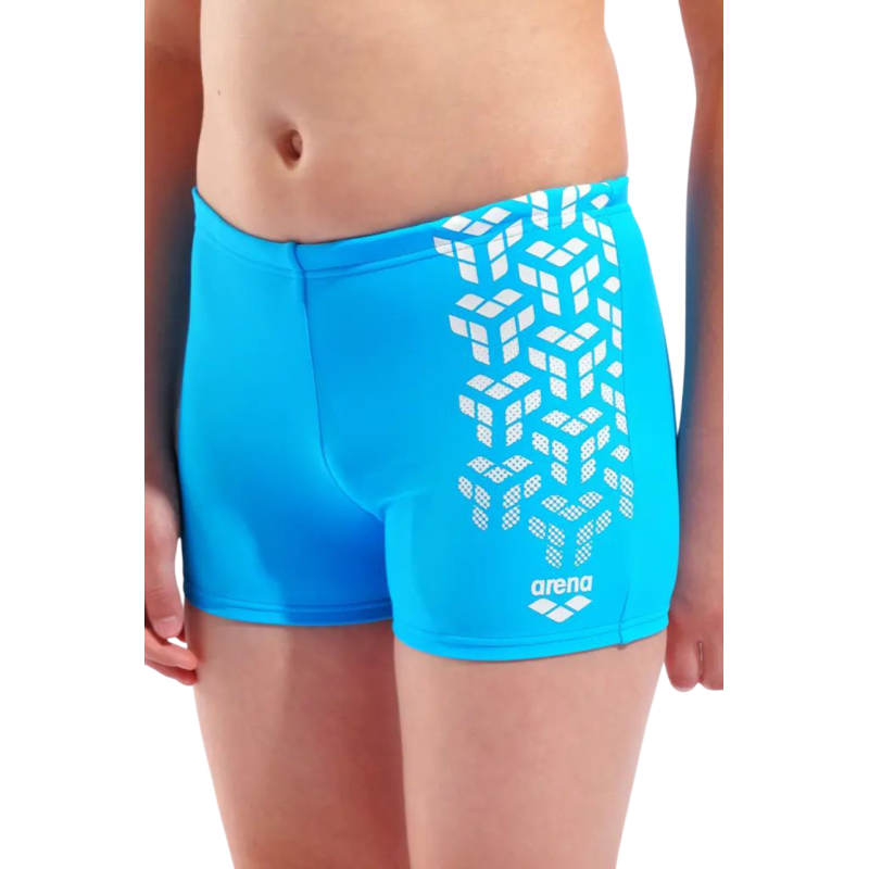 Дитячі спортивні плавки для плавання Arena KIKKO V SWIM SHORT GRAPHIC (006720-801) розмір 8-9 років блакитні