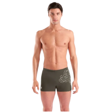 Чоловічі плавки Arena KIKKO GRAPHIC SWIM SHORT (010269-601) розмір 100 темно-зелені