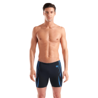 Чоловічі чорні плавки для плавання Arena POSEIDONIA SWIM MID JAMMER (009091-508) розмір 90 чорні