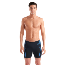 Чоловічі чорні плавки для плавання Arena POSEIDONIA SWIM MID JAMMER (009091-508) розмір 85 чорні