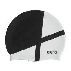 Шапочка для плавання Arena Icons Team Stripe Cap (001463-125) біла 