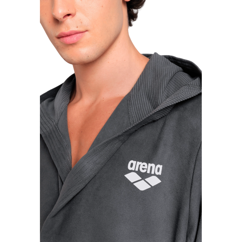 Халат з мікрофібри Arena Zeal Robe (009032-510) розмір XS, сірий