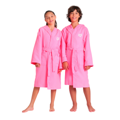 Детский халат из микрофибры унисекс Arena ZEAL JUNIOR ROBE (009042-910) 10-11 лет розовый