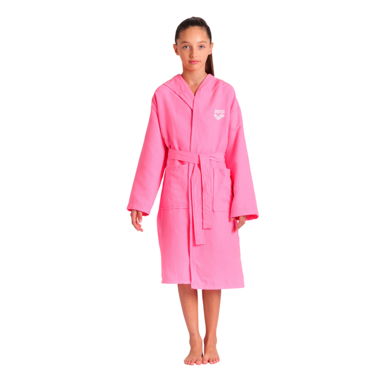Дитячій халат з мікрофібри унісекс Arena ZEAL JUNIOR ROBE (009042-910) 14-15 років рожевий