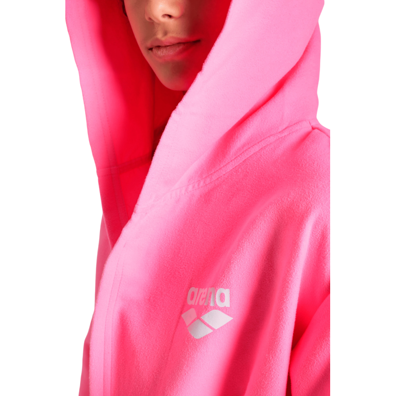 Дитячій халат з мікрофібри унісекс Arena ZEAL JUNIOR ROBE (009042-910) 14-15 років рожевий